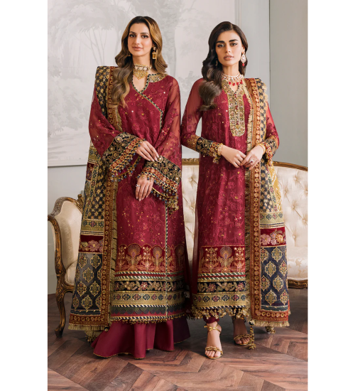 Embroidered Chiffon | BQU-CH12-07