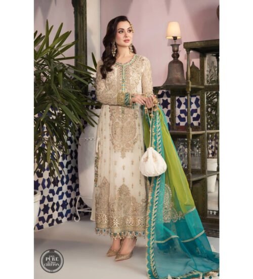 Embroidered Chiffon | MPC-21-107